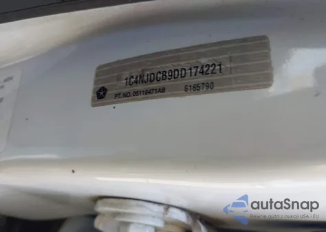 2013 Jeep Compass Limited from USA, damaged, VIN 1C4NJDCB9DD174221